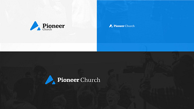 Pioneer Church Logo branding church design logo