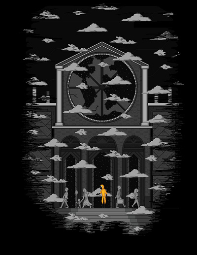 Game Over, World! 2d art contamination design earth grey illustration pixel pixelart vector videogame world