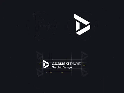 Personal logo build grid brand branding clean design logo logo build logotype logotypes mark minimal personal identity typography vector