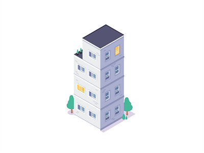 Apartment apartment building illustraion insurance isometric isometric illustration isometry youse