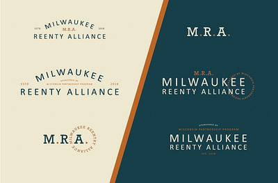 Milwaukee Reentry Alliance badge brand brand design branding design lockup logo logo sheet logodesign logotype milwaukee nonprofit type typography wisconsin