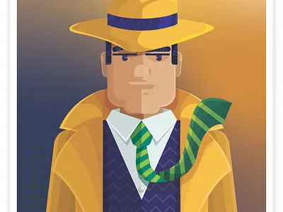 Detective adobe adobe illustrator adobeillustrator creative design illustration illustrator vector vector illustration vectorart