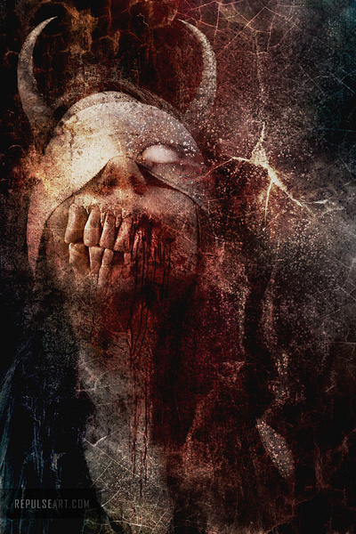 "Carrion" Macabre Art art artist artists artwork creepy dark darkart demon devil devil horns horror horror art horrorart macabre monster scary strange surreal surrealism teeth