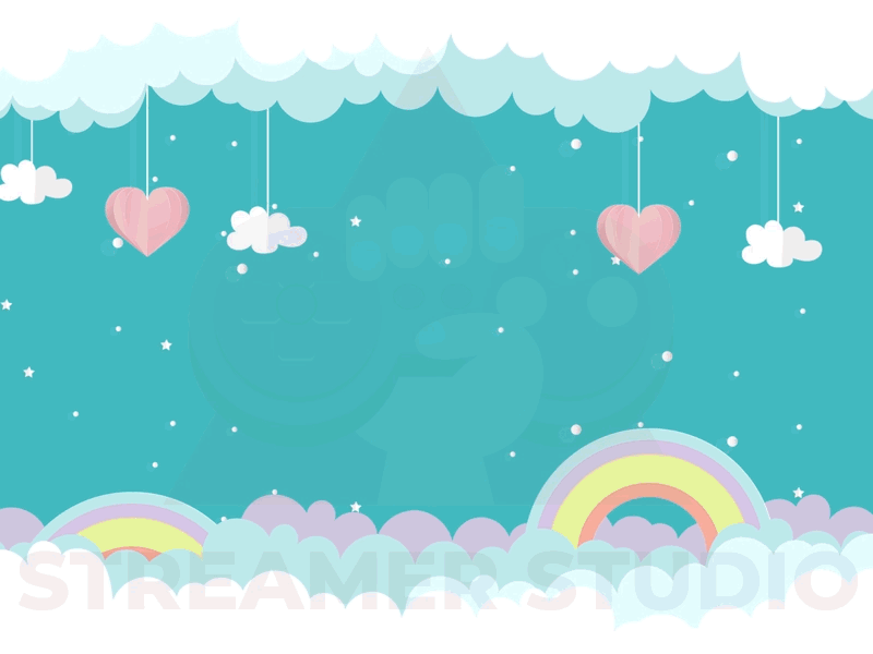 And a unicorn was born! animation animation 2d animation after effects animation character illustration twitch twitch alert twitch customized twitch logo twitch.tv