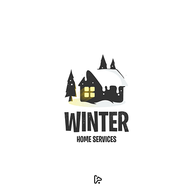 WINTER HOME awesome brand branding design designer graphic home home logo icon illustration inspiration logo vector winter winter logo