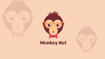 🐵🐵 "MONKEY" 🐵🐵LOGO DESIGN animal logo branding creative design design illustration logo logo design monkey monkey logo monkey logo desing