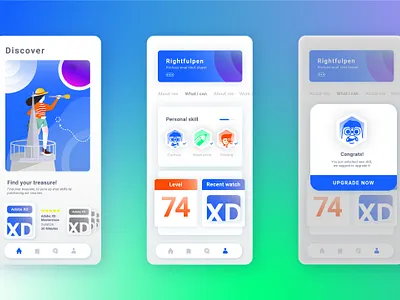 FindX app flat flatillustration illustration illustrator ios ui vector web website