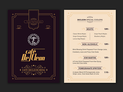 CAFE MENU cafe logo cafemenu cafemenu caferacer coffee bar dark app dark mode dark theme graphics collection graphics designer graphicsdesign illustration logo ui design uiux