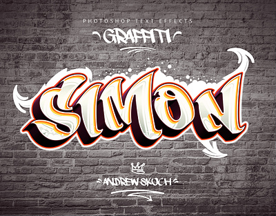 Graffiti Text Effects - 10 PSD - vol 1 graffiti graffiti art graffity graffity art graphic design grunge illustration lettering street art streetart tag text effect typography