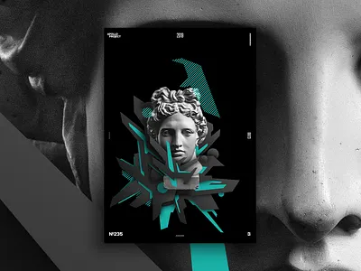 Ridge #8 Poster #235 creative process