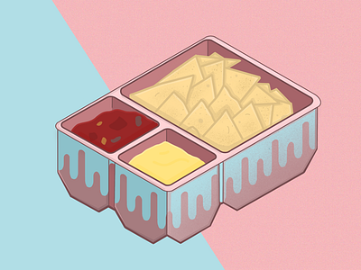 Nachos cheese food nachos pastel