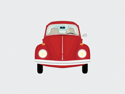 Beetle beetle car colorful design graphic design illustration poster vector vector artwork