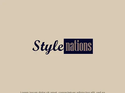 Style Nation brand branding design flat design graphic design icon illustration logo typography vector