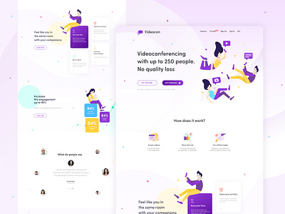 Videocon branding dashboard illustration logo portfolio profile template web webdesign website