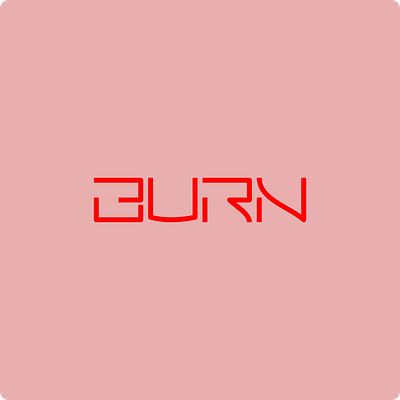 Burn dailylogo dailylogodesign letter lettermark logo logo design logoinspire logotype