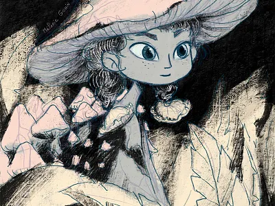 Champignon champignon illustraion mushrooom nature