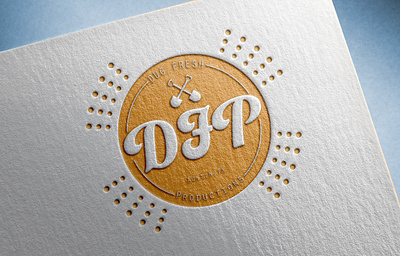 DFP logo band merch branding design illustration logo logo design tshirt design vector