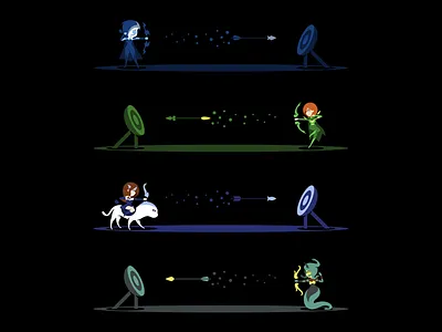 Dota 2 - Target Practice archer character dota dota 2 game illustration t shirt vector