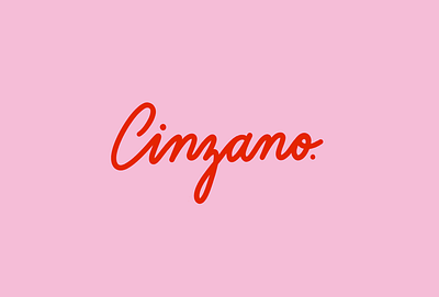 cinzano lettering custom custom lettering dailylogochallenge illustration ipadpro lettering logo logodesign vector