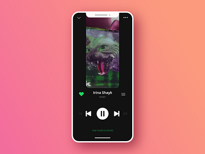 Spotify UI Redesign 2d adobe adobe xd app apple branding flat flat design illustration interface ios layout minimal music redesign redesigned spotify ui