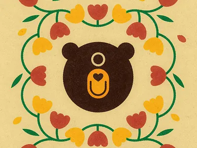 Eye Heart U Beary Much eyeheartubearymuch fall flower love wip