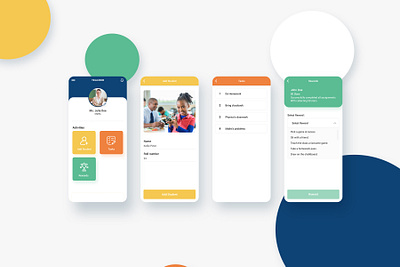 teacher app app branding digital ui