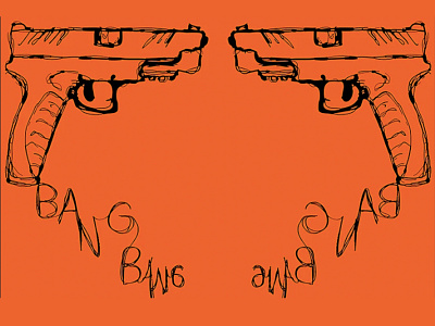 Bang Bang adobe illustrator bang bang illustration