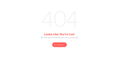 404 404 404 error 404 error page app design minimal typography ui ux web website