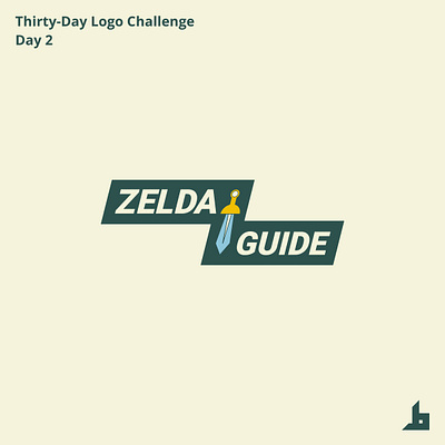 ZeldaGuide branding dailylogochallange design logo logocore thirtylogos thirtylogoschallenge