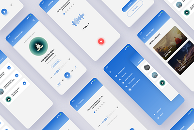 Affirmation app design UI mobileapp mobileui userexperience userinterface uxui