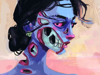 Max Grecke drawthisinyourstyle 01 digital painting fantasy game art illustration