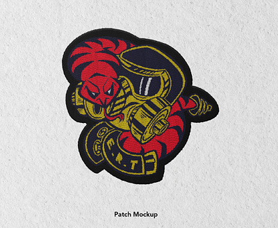 E.R.T. Patch Project design gaming gas mask illustration paintball patch patches snake vector viper
