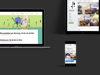 Farbfelder - digital digital fb illustration instagram web