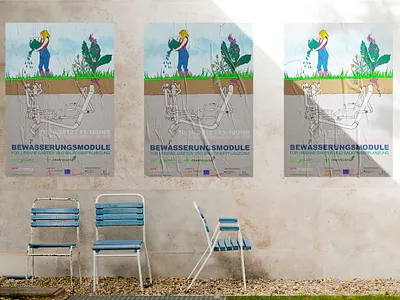 Farbfelder Poster art design event illustration poster poster art poster design