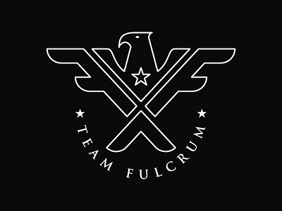 Fulcrum Archery Goes Patriotic adobe illustrator adobe photoshop bird brand identity branding branding design identitas ikon ilustrasi logo merek minimal monoline tipografi vektor