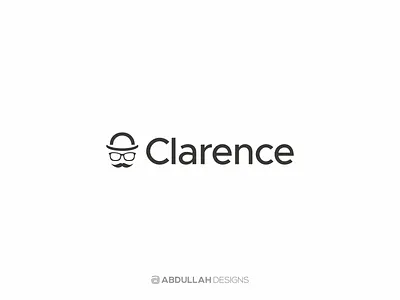 Clarence abdullah designs branding contemporary dribbble gentleman illustration instagram logo logo design logodesign logomark logotype minimal saas app saas design saas website subtle typography