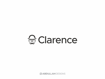 Clarence abdullah designs branding contemporary dribbble gentleman illustration instagram logo logo design logodesign logomark logotype minimal saas app saas design saas website subtle typography