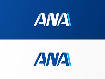 ANA logo airline branding logo logo design sketch