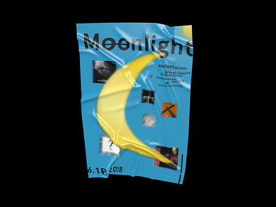 MOONLIGHT for XXX dailyui music poster poster design sketch uidesign xxx