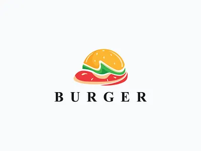 burger logo design isnpiration app branding burger burger logo design icon illustration illustrator logo smart vector