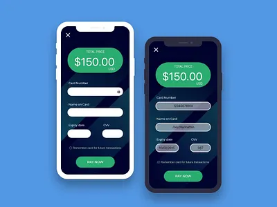 Daily UI challange #002 | Credit card payment gateway app blue creditcard dailyui dailyui002 design illustration illustrator ui ui design uiux ux uxui