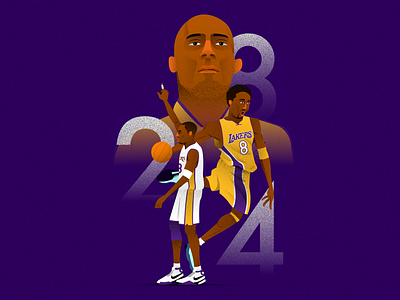 The one and only mamba basketball blackmamba fanart graphicdesign illustration kobe kobebryant kobeday legend nba nbaart shots typography