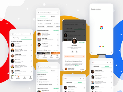 Google Mentor Problem google google ad banner google assistant google design google maps google play profile profile card profile design profile page profiles