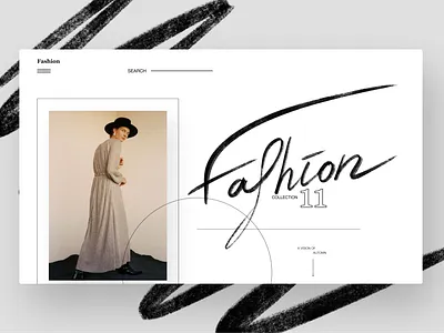 Fashion - fashion store branding design figma ui web webdesign website
