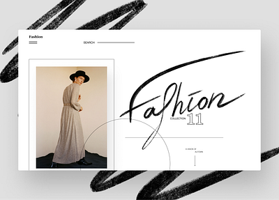 Fashion - fashion store branding design figma ui web webdesign website