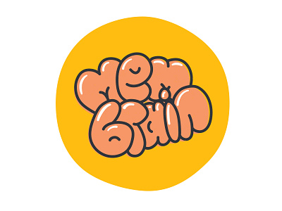 Membrain brain bubble writing cutting room floor logo