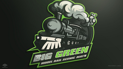 Big Green esports gaming graphic logo logotype mascot mascot logo sport sports vector