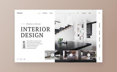 InDesign concept. design logo ui ux vector website