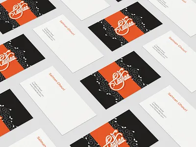 Laaftaa - Business Card branding branding agency branding and identity branding concept branding design business card design businesscard coffee packaging hello dribbble identity logo type packaging typography