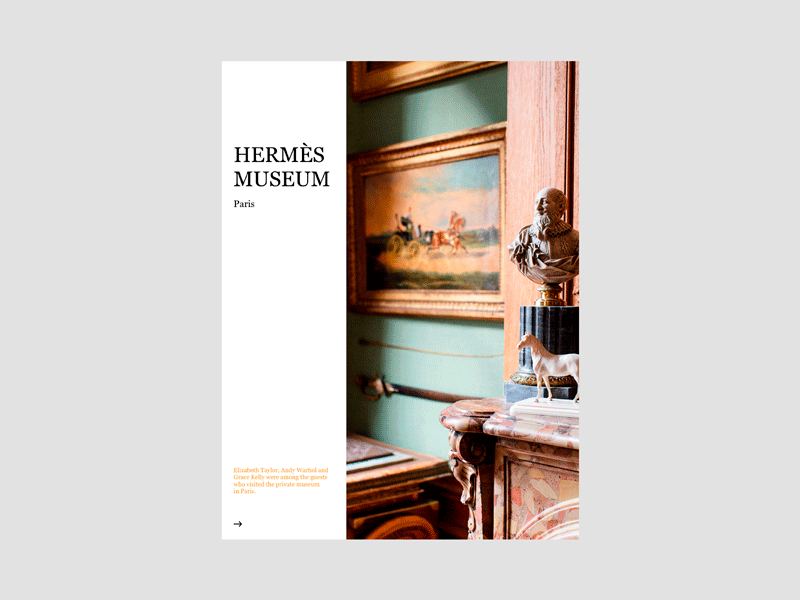 Hermès Museum amsterdam design ipad ui ux